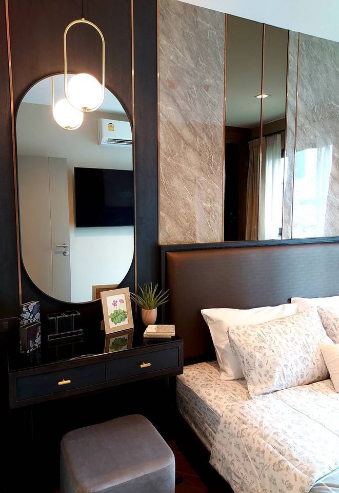 [เช่าคอนโดสุดฮอต ไลฟ์ อโศก พระราม9] ห้องแต่งสวย เฟอร์ครบ วิวสวน จองด่วน!!