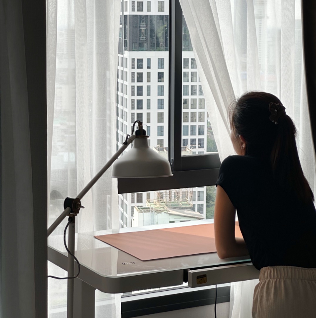 IDEO Chula Samyan 🧑‍🎓โต๊ะทำงานErgonomic, ตู้เสื้อผ้าใหญ่ เฟอร์ให้มาครบ✨