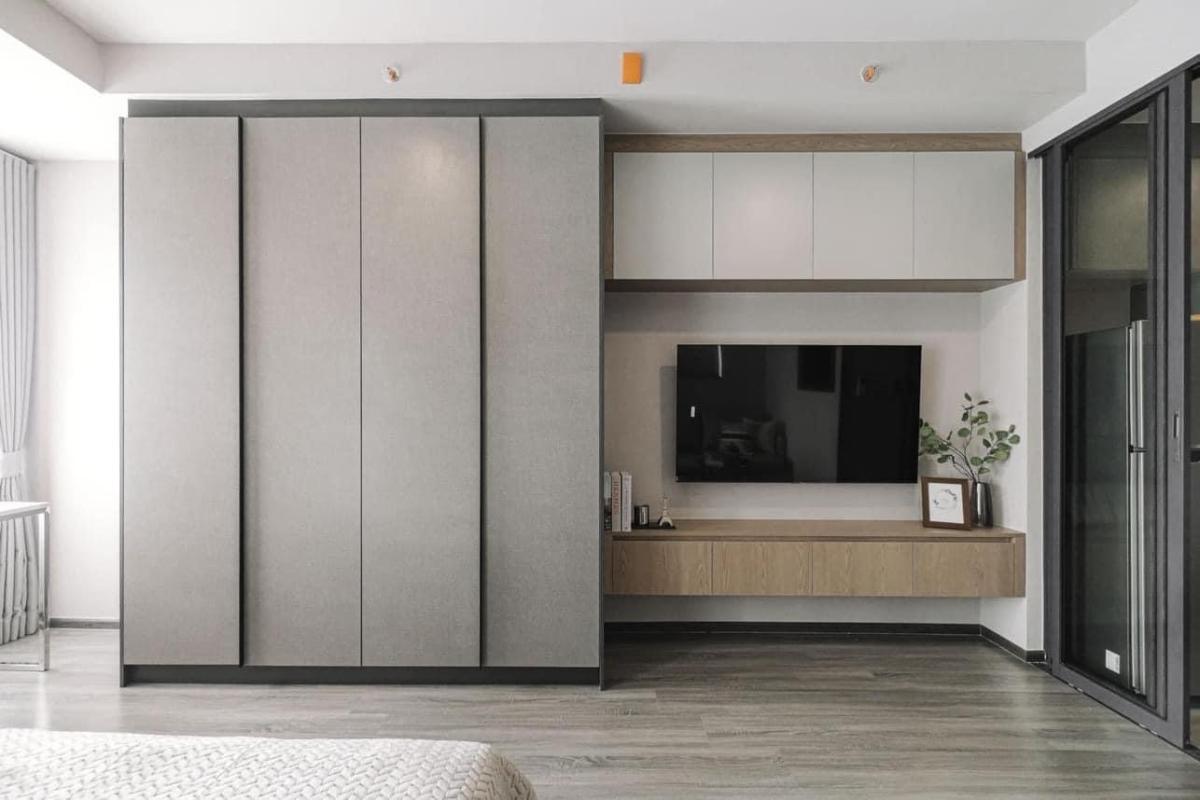 Ideo Chula Samyan แต่งบิ้วอินสวยหรูดูแพง เฟอร์และเครื่องใช้ไฟฟ้าครบ 