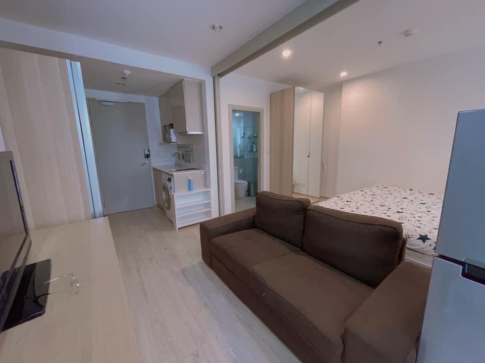 Ideo Q Chula 1-ห้องนอน เฟอร์ครบ มีเครื่องซักผ้า เข้าอยู่ได้เลย 