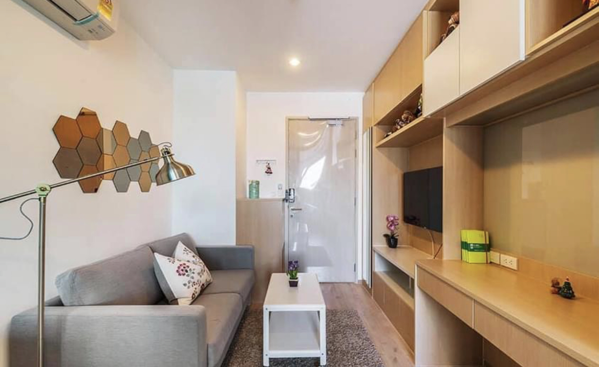 Ideo Q ห้องStudio ครัวปิด