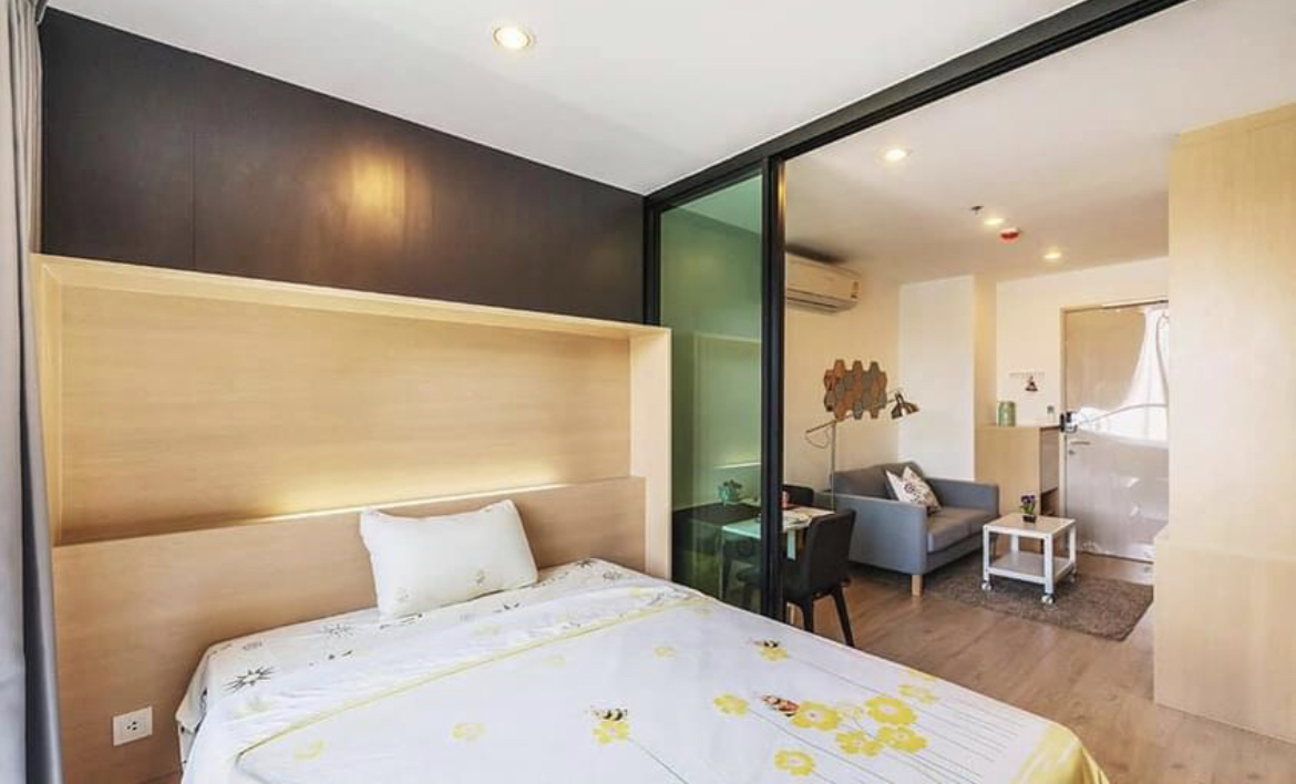 Ideo Q ห้องStudio ครัวปิด