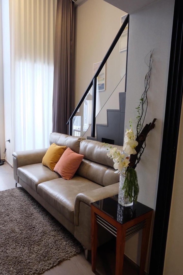 Park Origin จุฬา (MRTสามย่าน) 1-ห้องนอน เพดานสูงDuplex บิ้วอินครบ