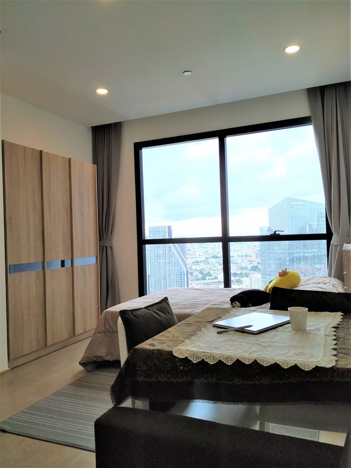 Ashton Chula - Silom,FOR RENT, Fully furnished with  city view 