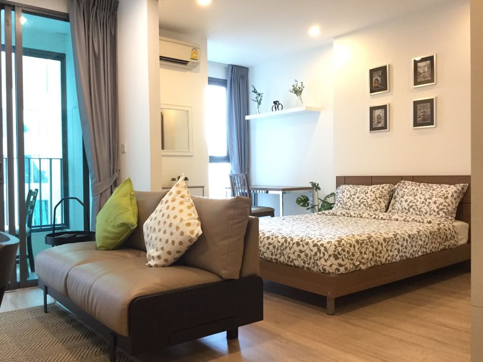 ไอดีโอ คิว จุฬา-สามย่าน 1ห้องนอน ตกแต่งพร้อมอยู่