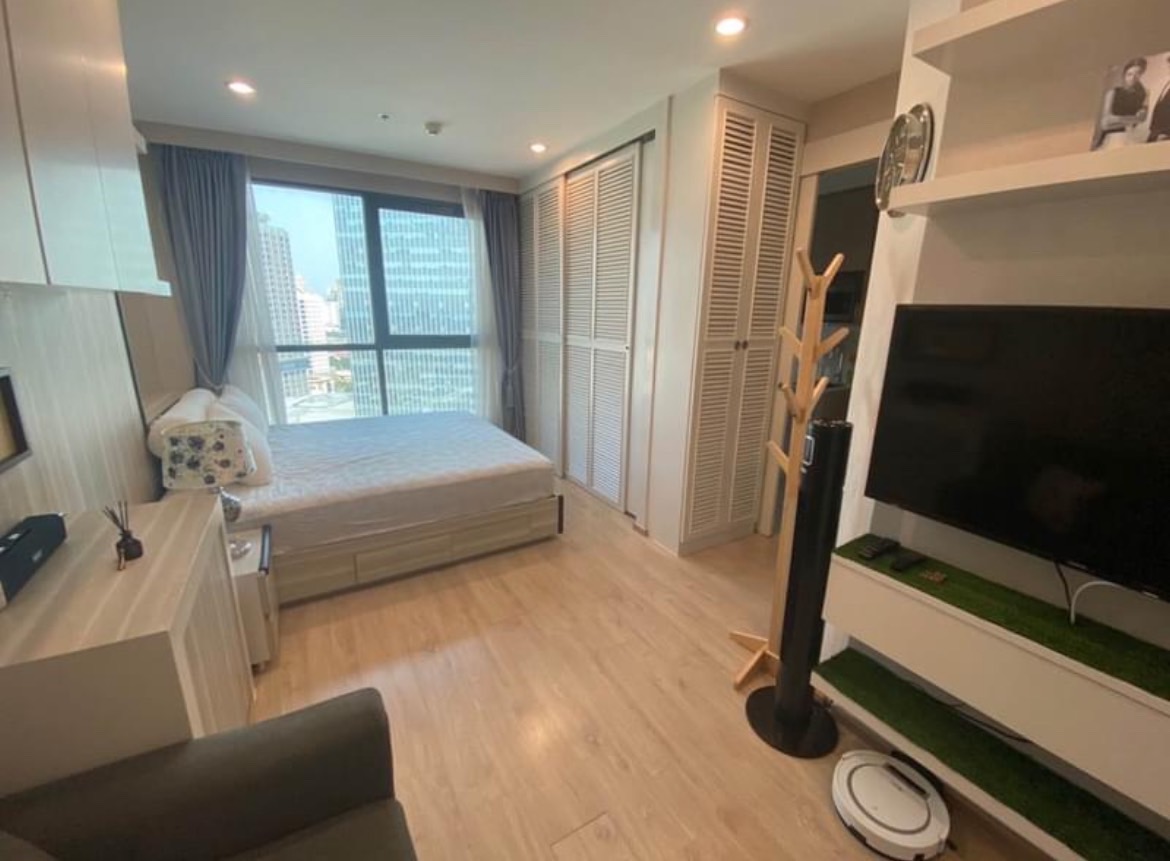 Ideo Q Chula ห้องสวยบิ้วอินทั้งห้อง 