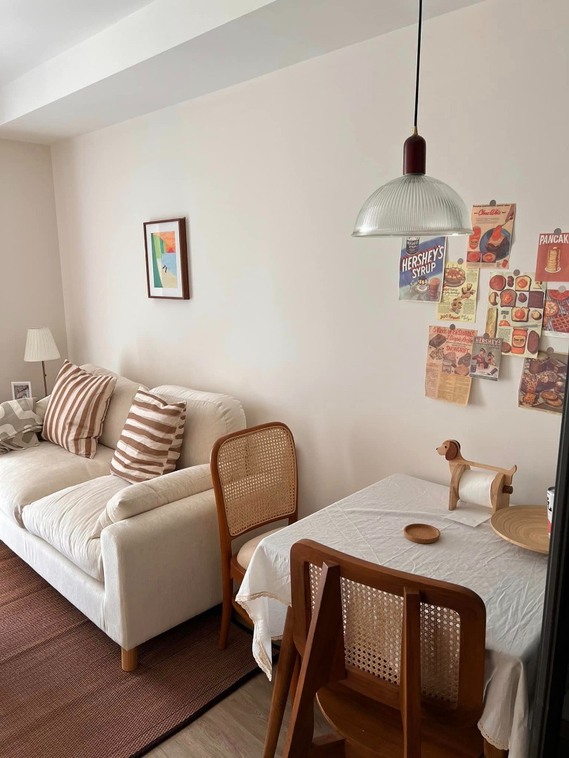 The Nest chula samyan ห้อง35ตรม. กั้นเป็นสัดส่วน