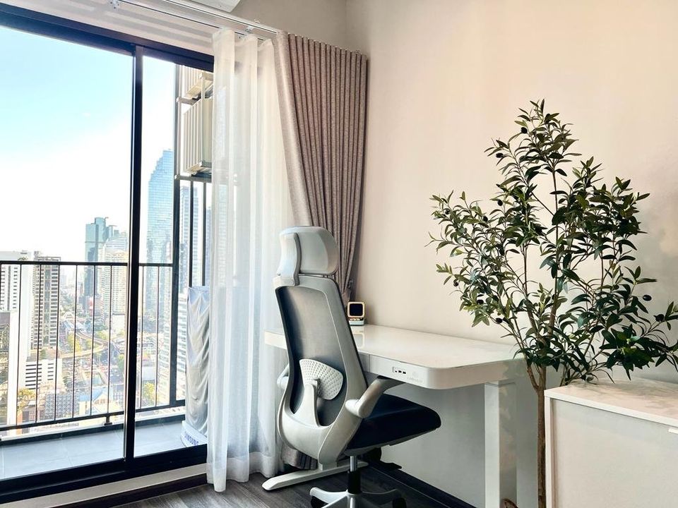 Ideo Chula Samyan ให้เช่า 1 ห้องนอน 1 ห้องน้ำ ชั้นสูงปรี๊ด