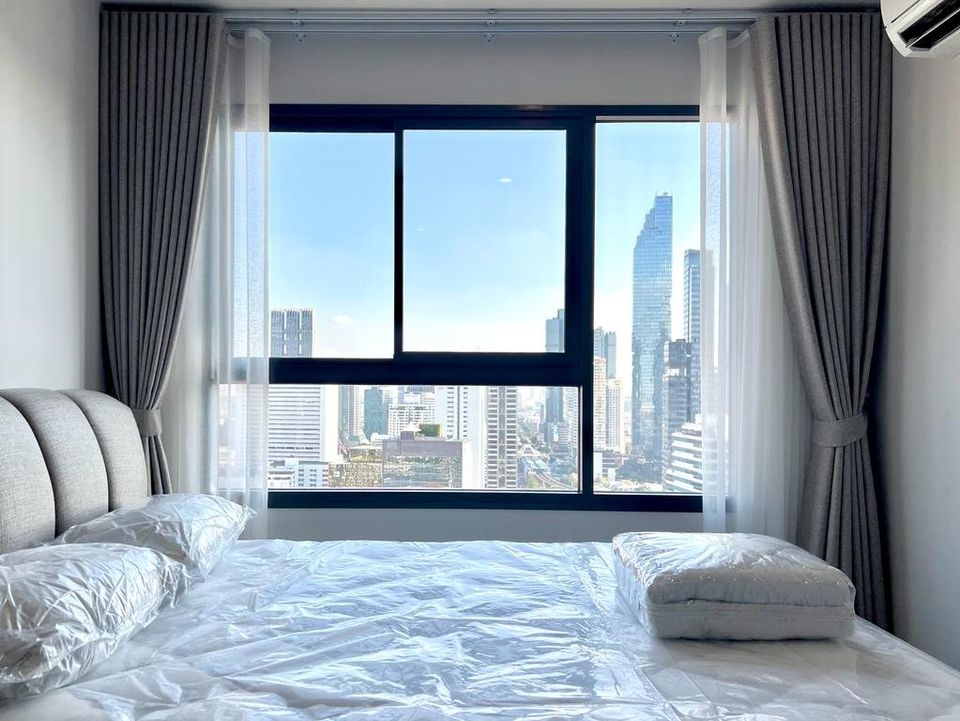 Ideo Chula Samyan ให้เช่า 1 ห้องนอน 1 ห้องน้ำ ชั้นสูงปรี๊ด