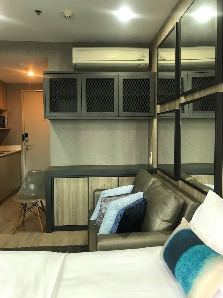 Ideo Q Chula Samyan ห้องสตูดิโอวิวตึกมหานคร