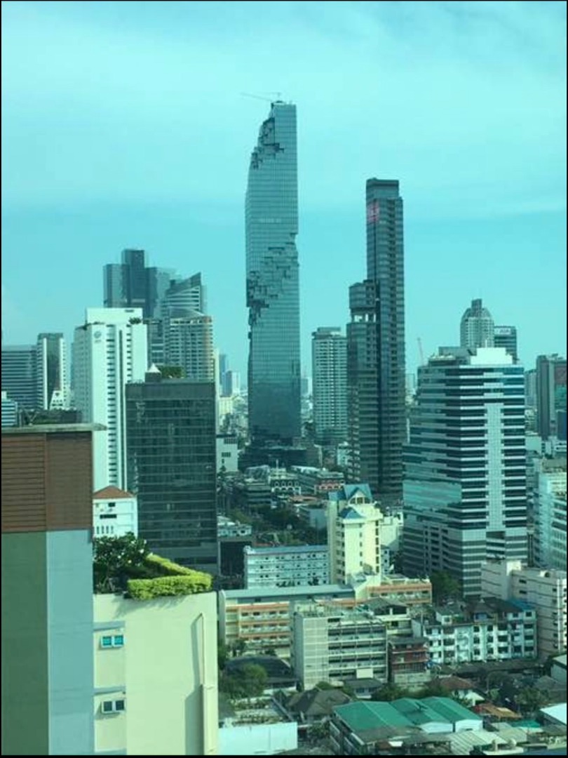 Ideo Q Chula Samyan วิวตึกมหานคร