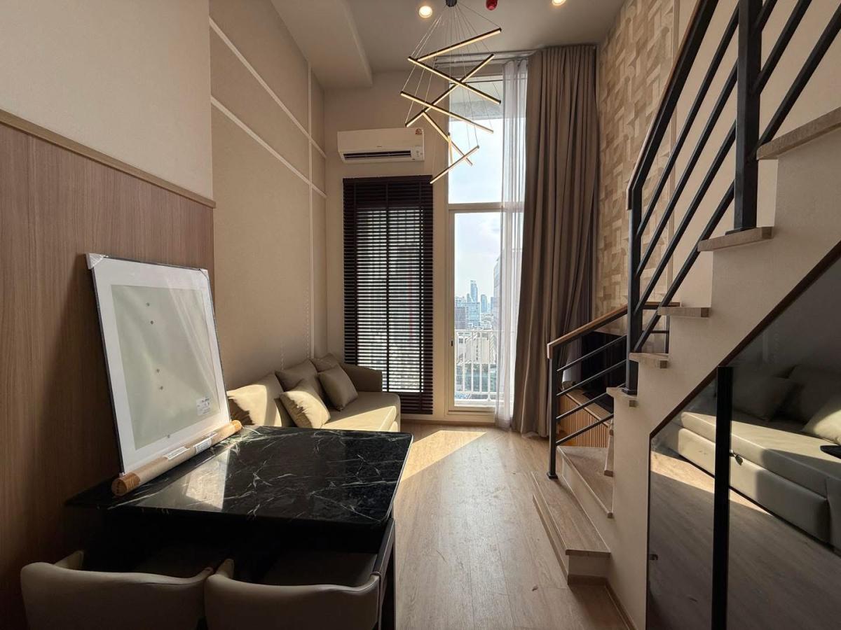 บิ้ลอินสวยสไตล์นักธุรกิจ 1ห้องนอน Duplex \ Culture Chula\ 
