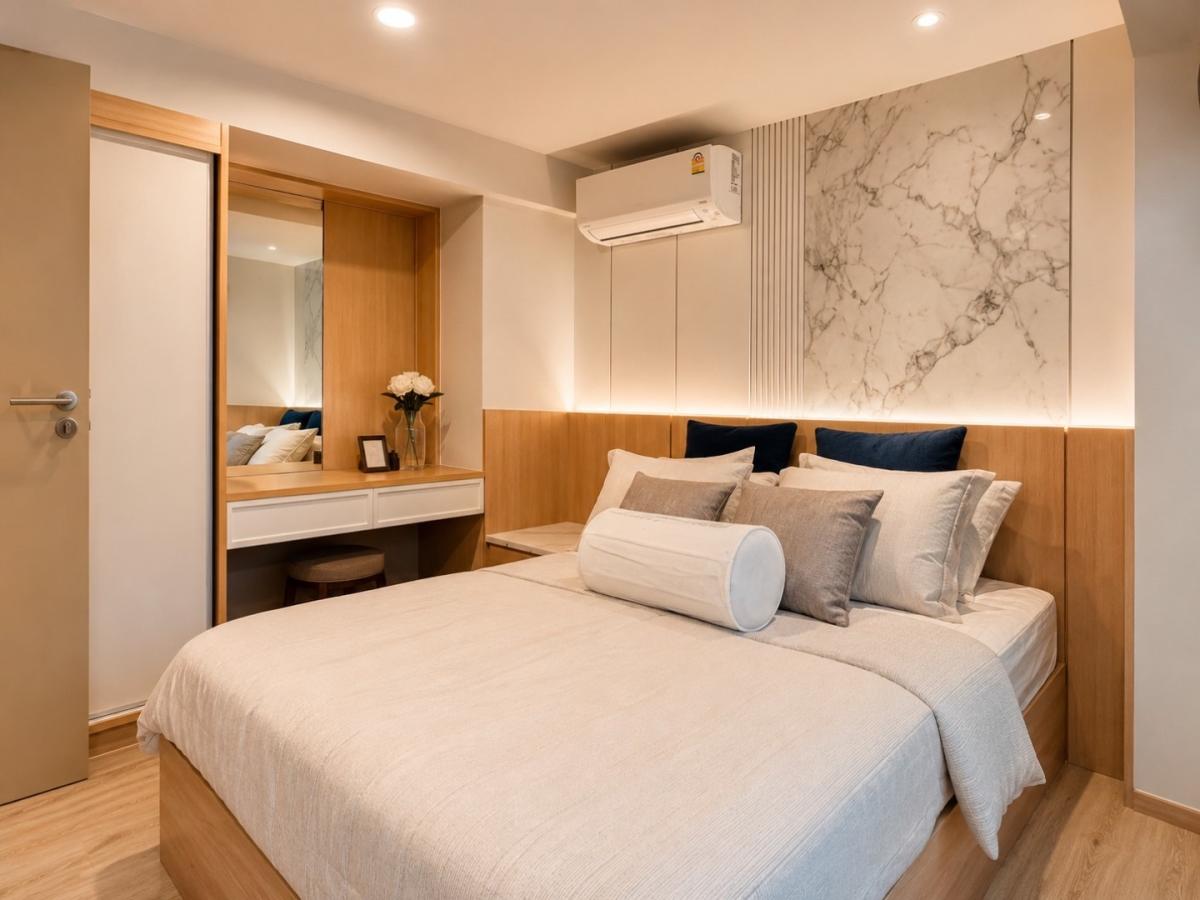 2 Bed | 1 Bath | 58 SQ.M.  