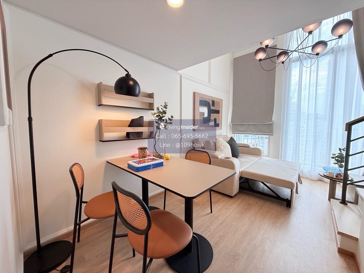 Duplex 1 ห้องนอน ชั้นไม่สูง