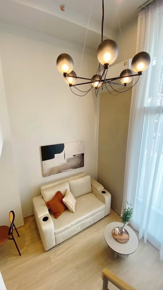Duplex 38.9ตรม. ห้องบิ้ลอินแต่งครบพร้อมอยู่