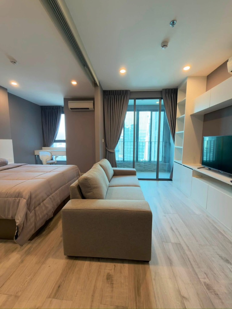 ห้องสวยรีโนเวทใหม่ ชั้นสูง เฟอร์นิเจอร์ครบ