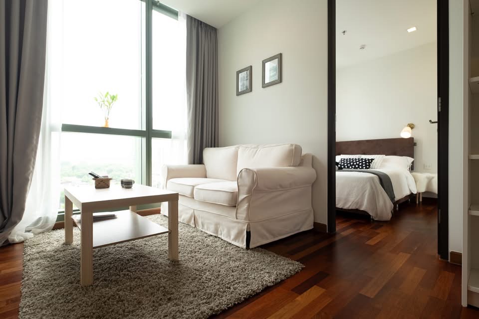 ห้องมีลิฟท์ส่วนตัว วิวเมือง 1ห้องนอนใกล้รถไฟฟ้าราชเทวี