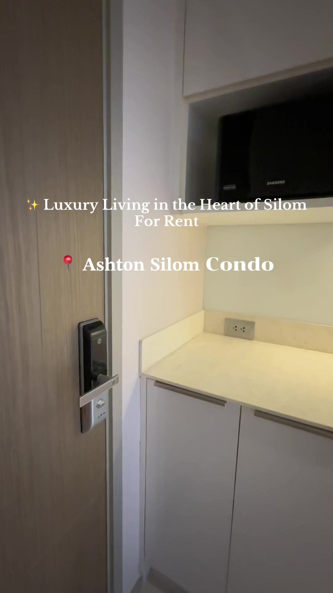 ✨Luxury living in Silom area [𝑭𝒐𝒓 𝑹𝑬𝑵𝑻] - video